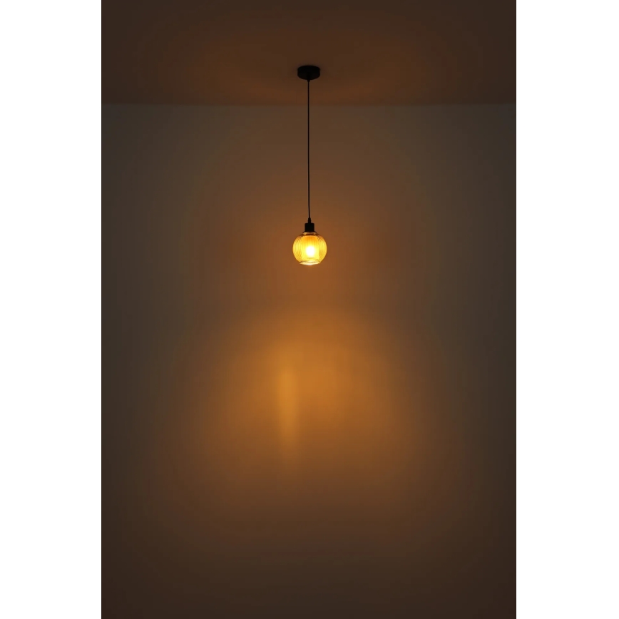 Globo - Suspension filaire 1xE27/25W/230V d. 15 cm cuivre