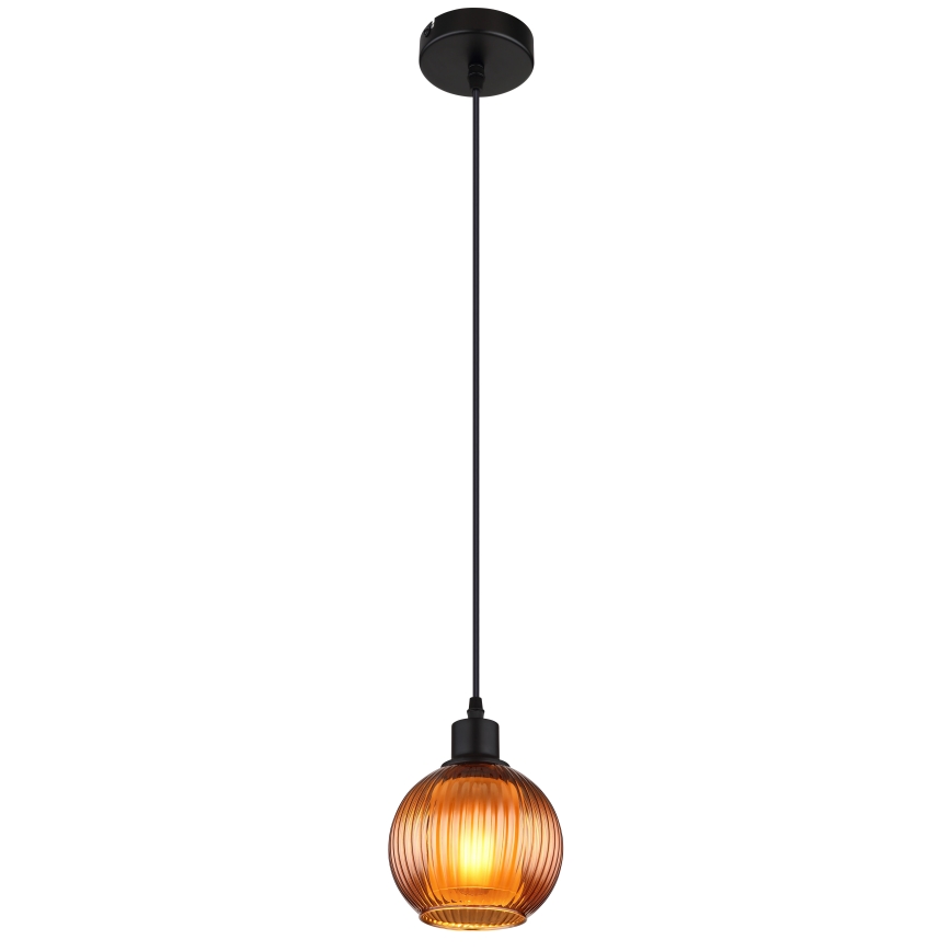 Globo - Suspension filaire 1xE27/25W/230V d. 15 cm cuivre