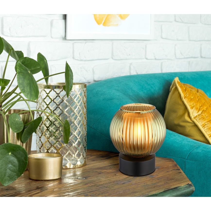 Globo - Lampe de table 1xE27/25W/230V d. 15 cm vert