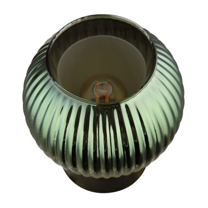 Globo - Lampe de table 1xE27/25W/230V d. 15 cm vert