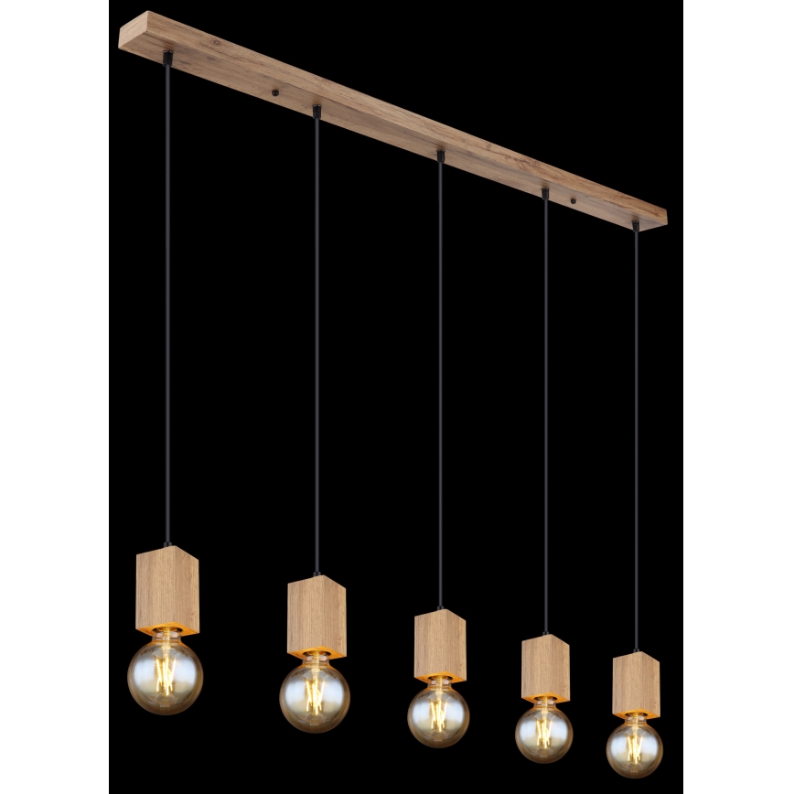 Globo 15655-5H - Suspension filaire ERNA 5xE27/60W/230V