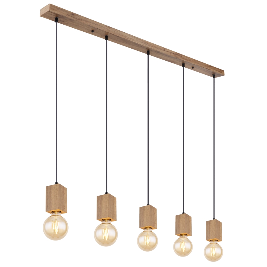 Globo 15655-5H - Suspension filaire ERNA 5xE27/60W/230V