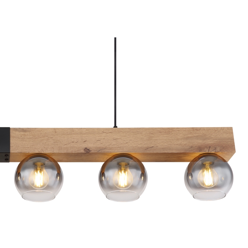 Globo - Suspension sur câble 6xE27/40W/230V