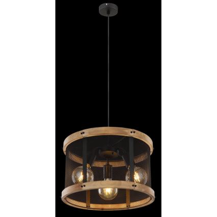 Globo - Suspension filaire 3xE27/40W/230V d. 40 cm