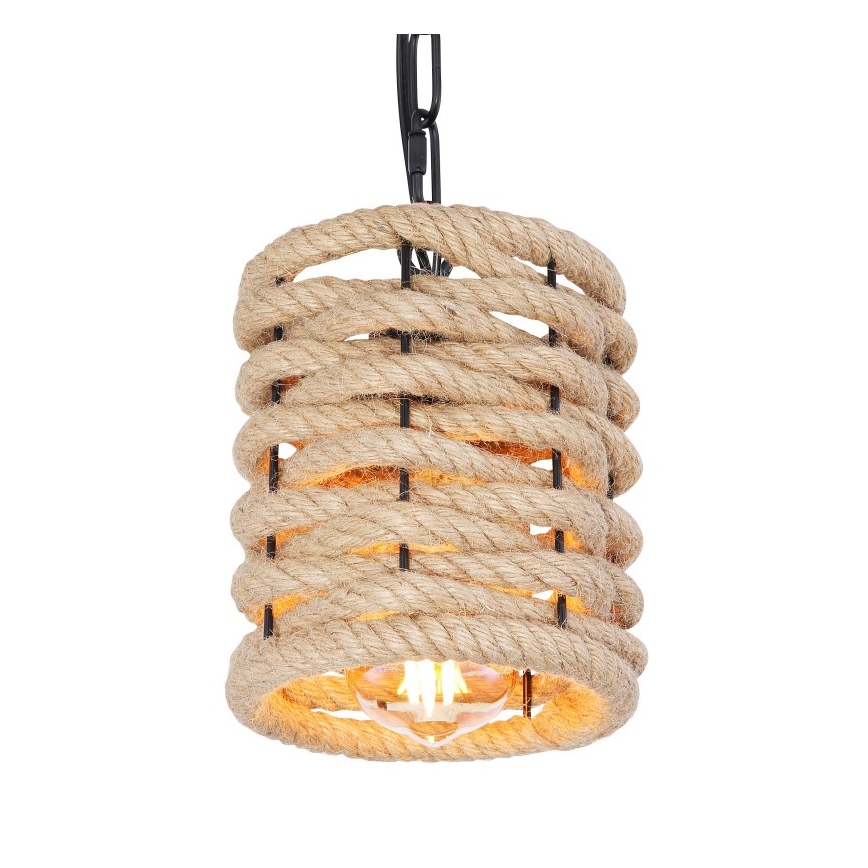 Globo - Suspension sur chaîne 1xE27/60W/230V d. 15 cm