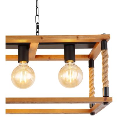 Globo 15691-4H - Suspension filaire VERNON 4xE27/60W/230V