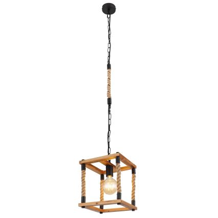 Globo 15691H - Suspension filaire VERNON 1xE27/60W/230V