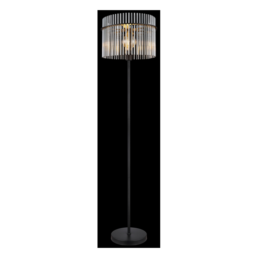 Globo - Lampadaire 1xE27/60W/230V noir