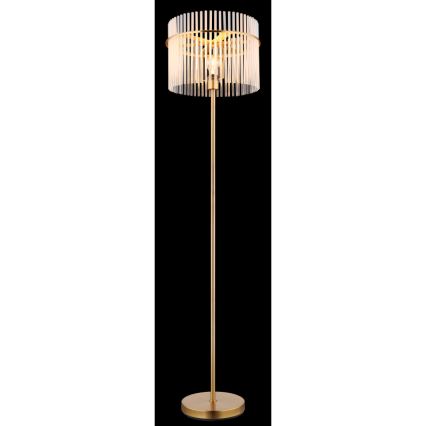 Globo - Lampadaire 1xE27/60W/230V doré