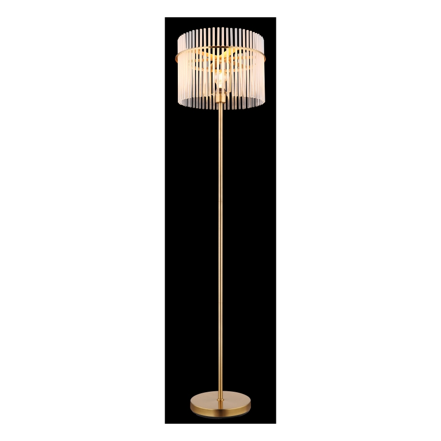 Globo - Lampadaire 1xE27/60W/230V doré