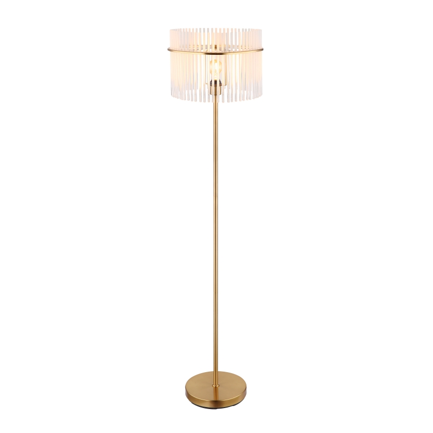 Globo - Lampadaire 1xE27/60W/230V doré