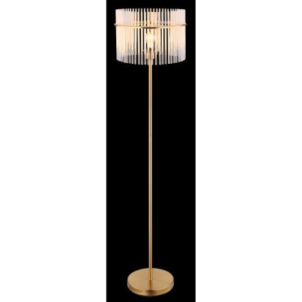 Globo - Lampadaire 1xE27/60W/230V doré