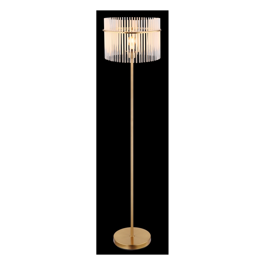 Globo - Lampadaire 1xE27/60W/230V doré