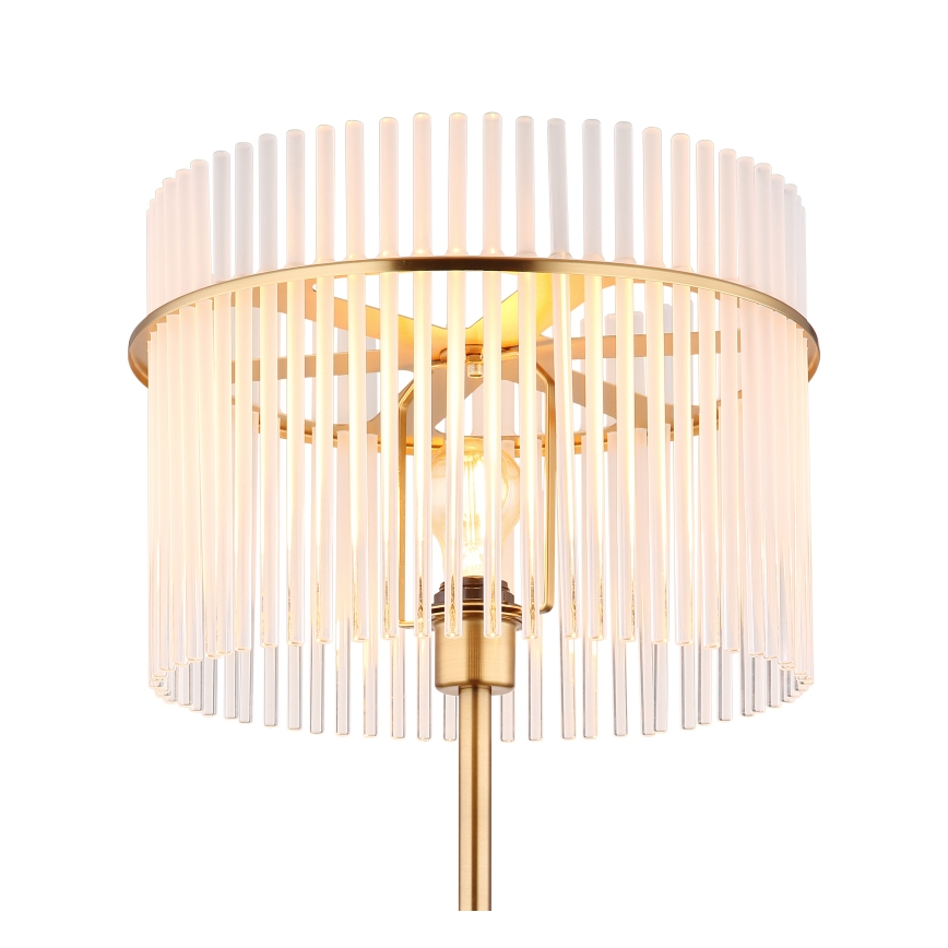 Globo - Lampadaire 1xE27/60W/230V doré