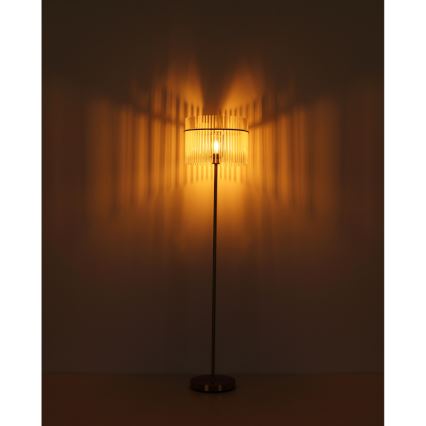 Globo - Lampadaire 1xE27/60W/230V doré