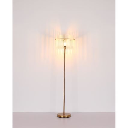 Globo - Lampadaire 1xE27/60W/230V doré