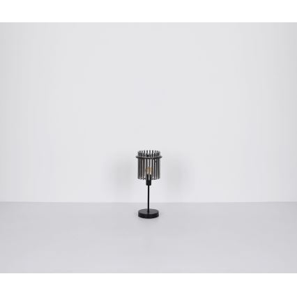 Globo - Lampe de table 1xE14/40W/230V d. 15 cm noir