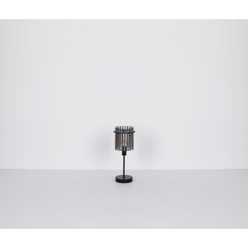 Globo - Lampe de table 1xE14/40W/230V d. 15 cm noir