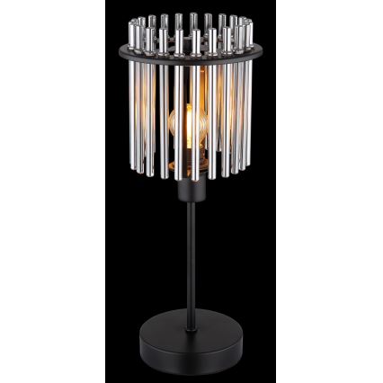 Globo - Lampe de table 1xE14/40W/230V d. 15 cm noir