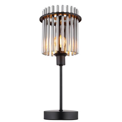 Globo - Lampe de table 1xE14/40W/230V d. 15 cm noir