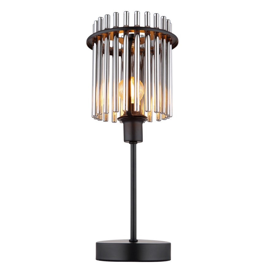 Globo - Lampe de table 1xE14/40W/230V d. 15 cm noir
