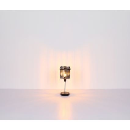 Globo - Lampe de table 1xE27/60W/230V Ø 30 cm noire