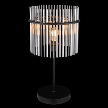 Globo - Lampe de table 1xE27/60W/230V Ø 30 cm noire