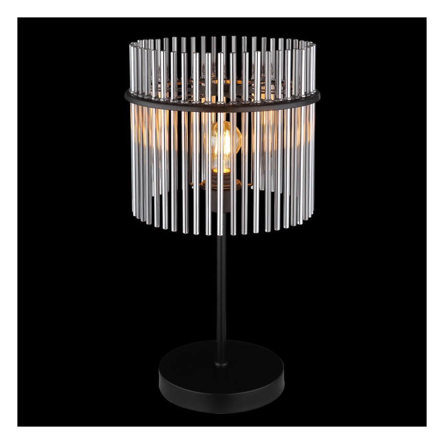 Globo - Lampe de table 1xE27/60W/230V Ø 30 cm noire