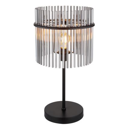 Globo - Lampe de table 1xE27/60W/230V Ø 30 cm noire