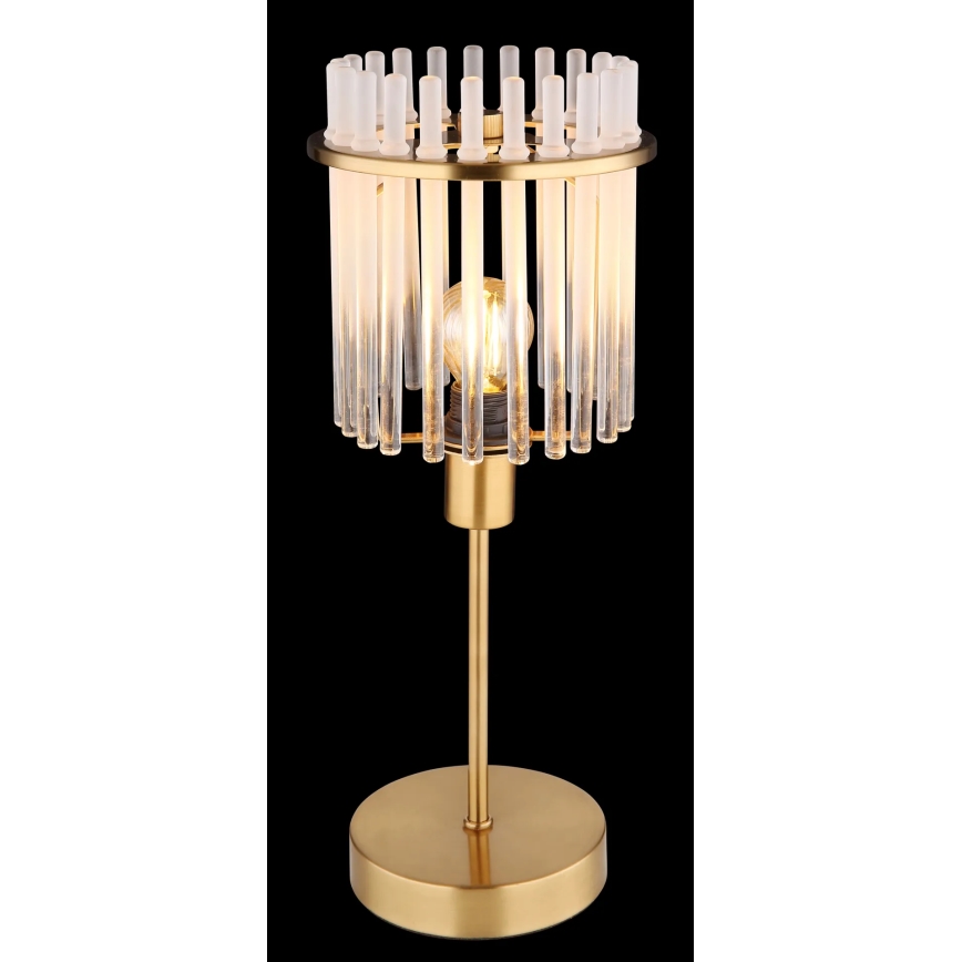 Globo - Lampe de table 1xE14/40W/230V d. 15 cm doré
