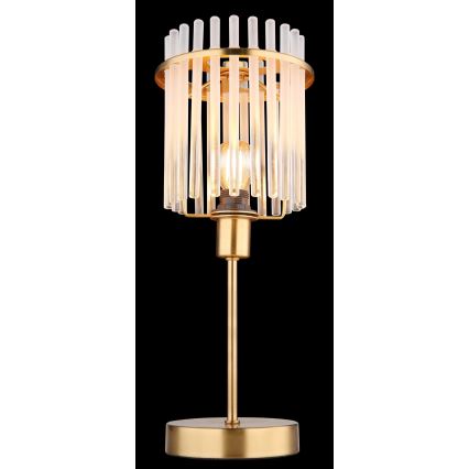 Globo - Lampe de table 1xE14/40W/230V d. 15 cm doré