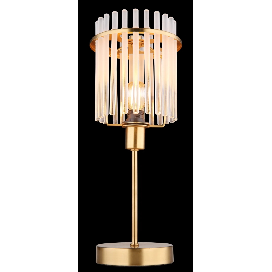 Globo - Lampe de table 1xE14/40W/230V d. 15 cm doré