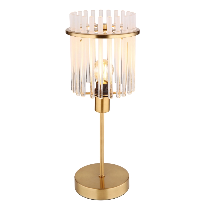 Globo - Lampe de table 1xE14/40W/230V d. 15 cm doré