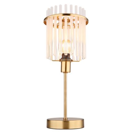 Globo - Lampe de table 1xE14/40W/230V d. 15 cm doré