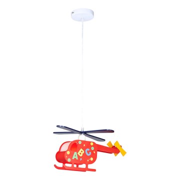 GLOBO 15722 - Suspension fil pour enfant KITA 1xE27/40W/230V