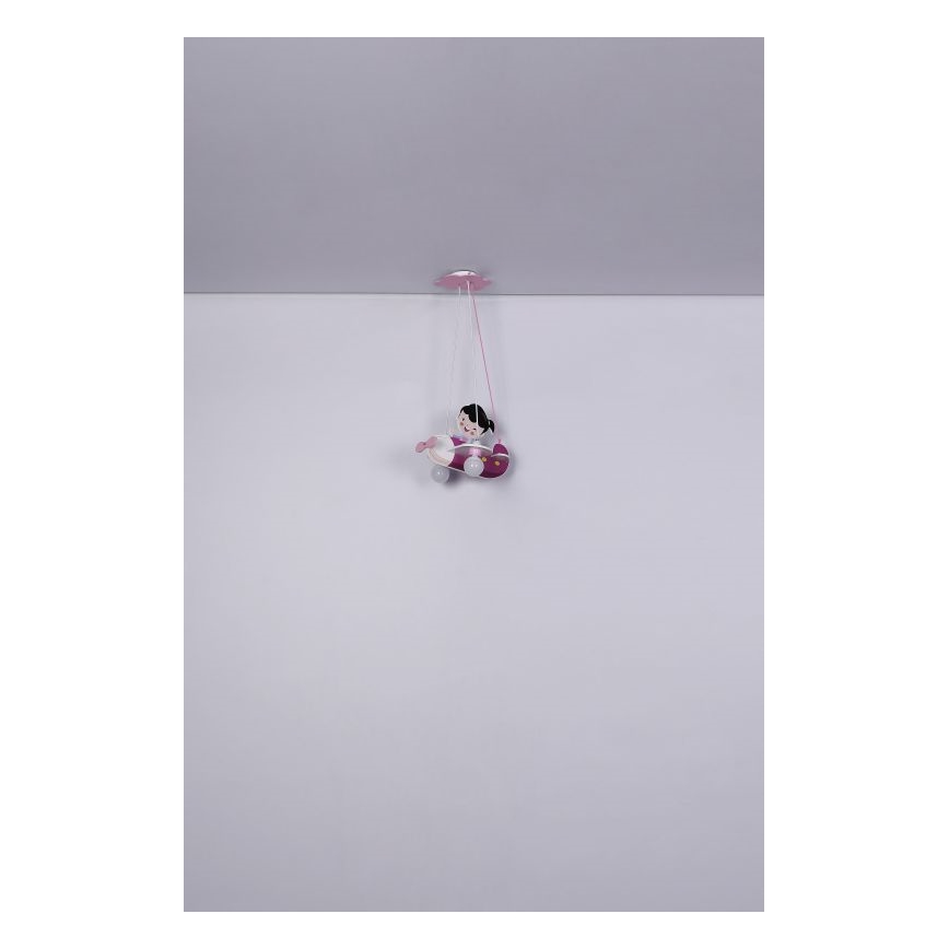 Globo - Suspension pour enfant 2xE27/40W/230V
