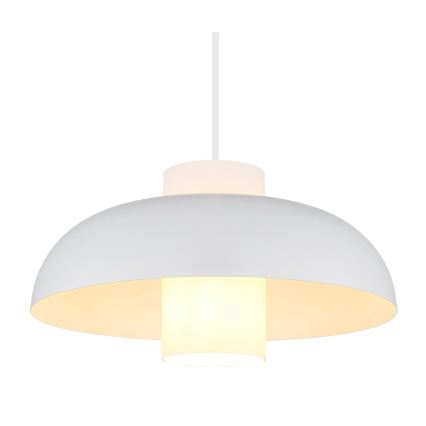 Globo - Suspension sur câble 1xE27/60W/230V blanche