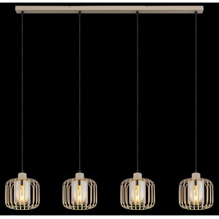Globo - Suspension sur câble 4xE27/40W/230V