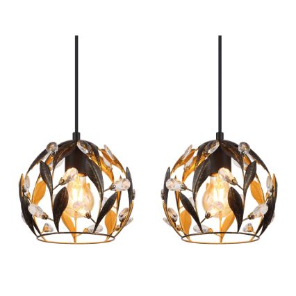 Globo - Suspension sur câble 3xE27/40W/230V