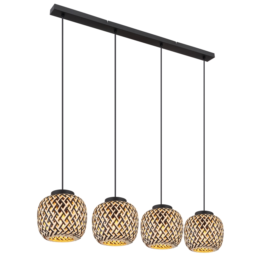 Globo 15766-4H - Suspension filaire COLLY 4xE27/15W/230V