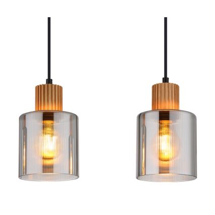 Globo - Lustre suspendu sur câble 4xE27/25W/230V