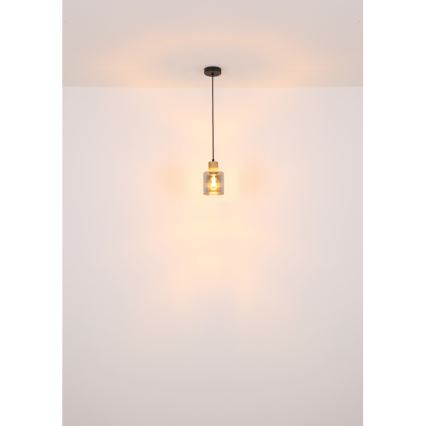 Globo - Suspension sur câble 1xE27/25W/230V Ø 12 cm