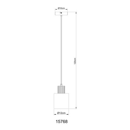 Globo - Suspension sur câble 1xE27/25W/230V Ø 12 cm