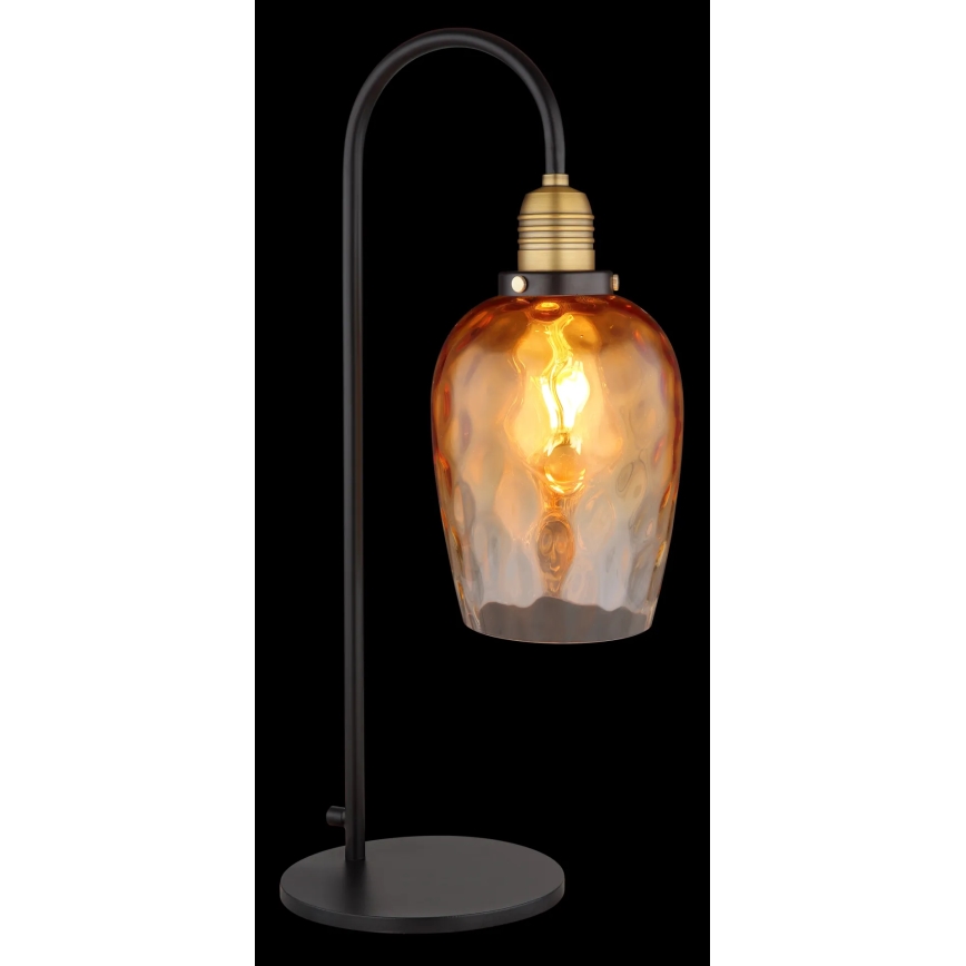 Globo - Lampe de table 1xE27/60W/230V orange