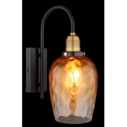 Globo - Applique murale 1xE27/60W/230V orange