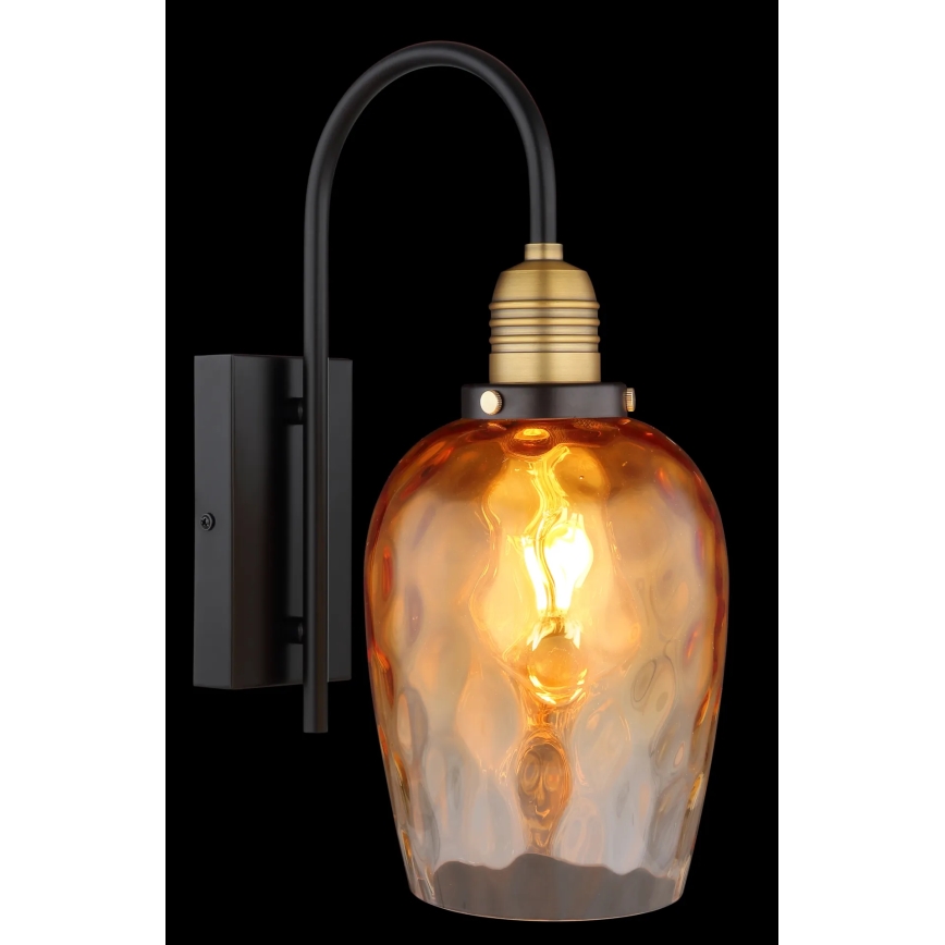 Globo - Applique murale 1xE27/60W/230V orange