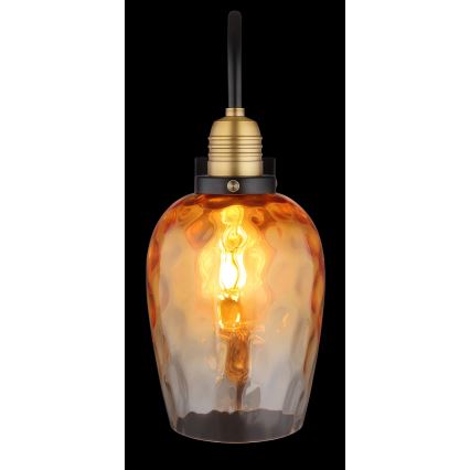 Globo - Applique murale 1xE27/60W/230V orange