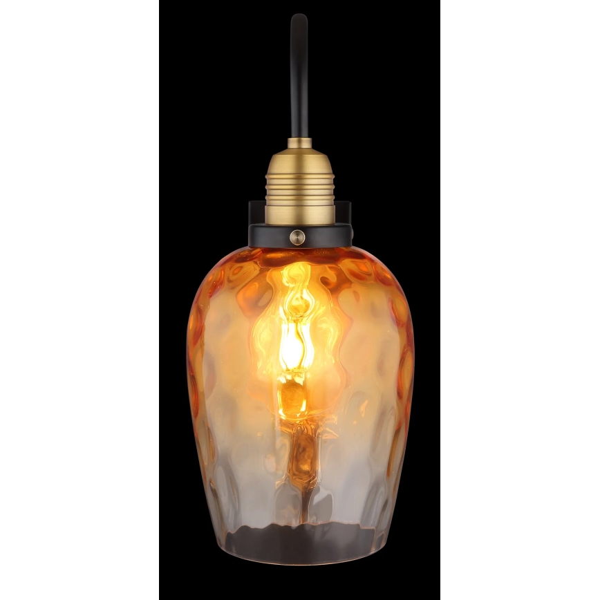 Globo - Applique murale 1xE27/60W/230V orange