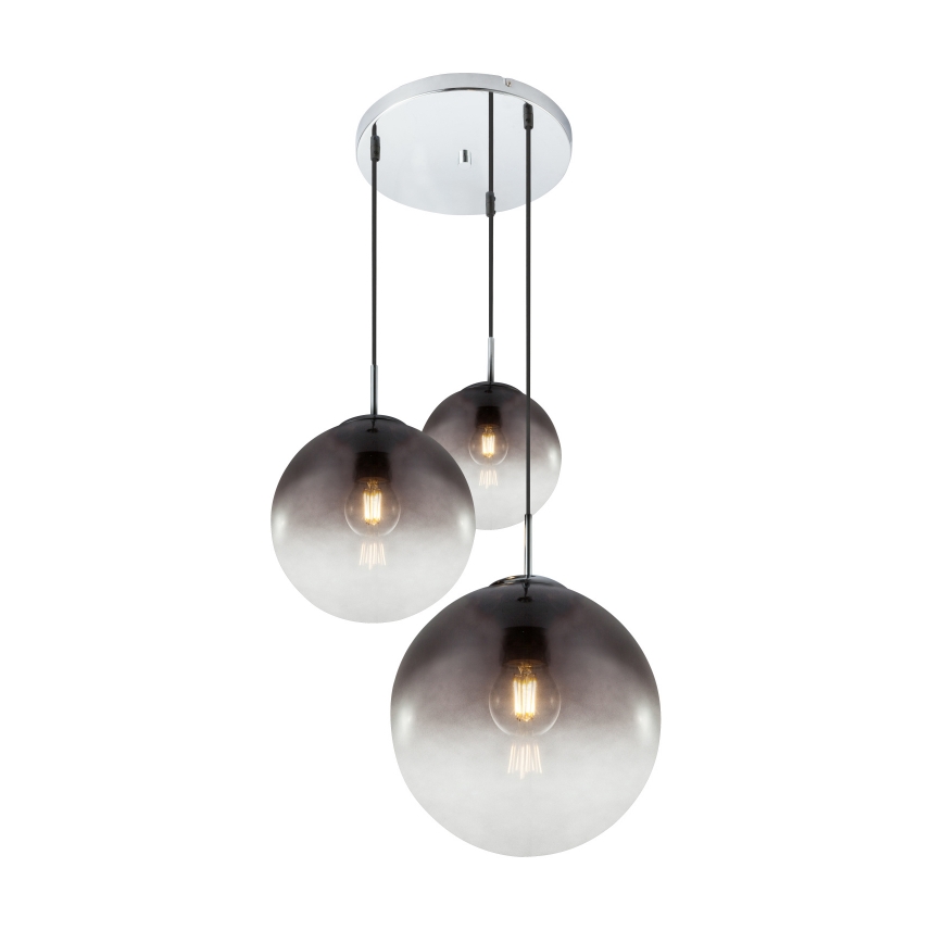 Globo - Suspension filaire 3xE27/40W/230V d. 51 cm