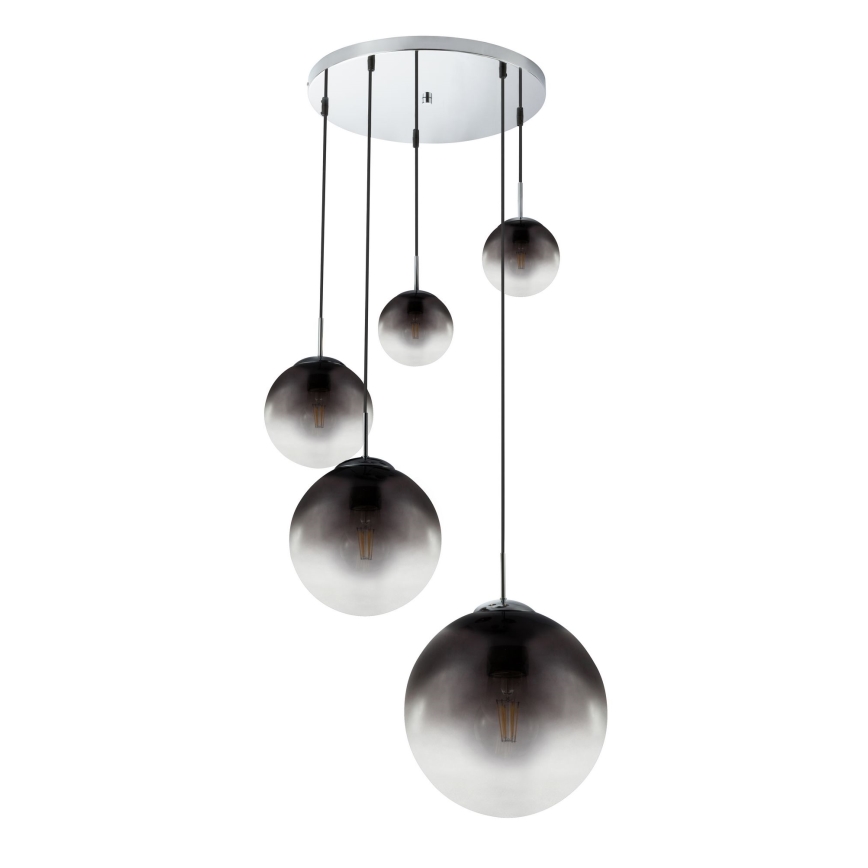 Globo - Suspension filaire 5xE27/40W/230V d. 65 cm